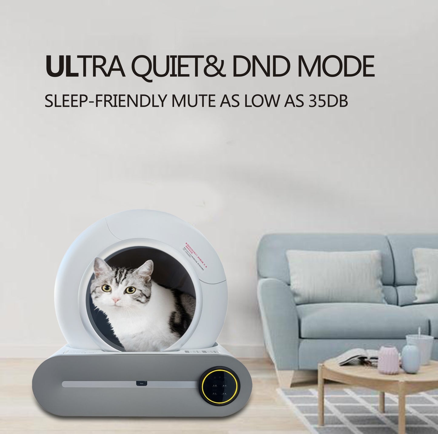 Smart Cat Litter Box Self-cleaning